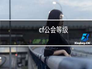 cf公会等级