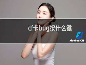cf卡bug按什么键