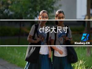 cf多大尺寸
