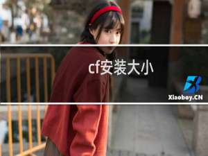 cf安装大小