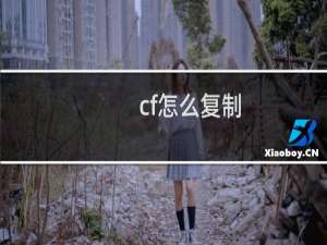 cf怎么复制