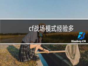 cf战场模式经验多