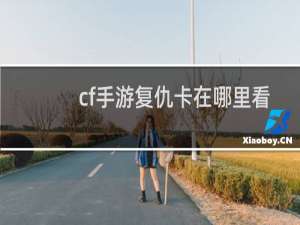cf手游复仇卡在哪里看
