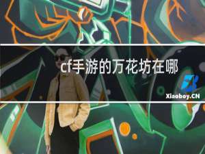 cf手游的万花坊在哪