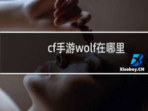 cf手游wolf在哪里