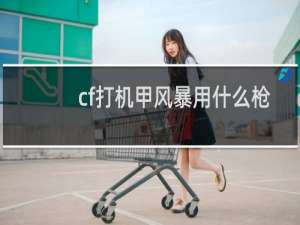 cf打机甲风暴用什么枪