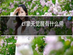cf擎天觉醒有什么用
