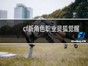cf新角色职业灵狐觉醒