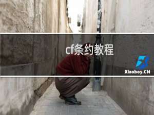 cf条约教程