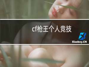 cf枪王个人竞技