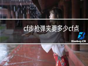 cf步枪弹夹要多少cf点