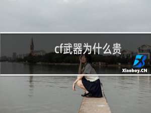 cf武器为什么贵