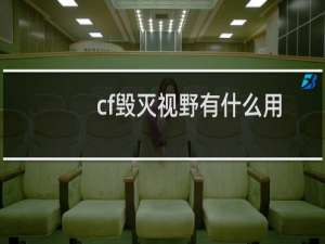 cf毁灭视野有什么用