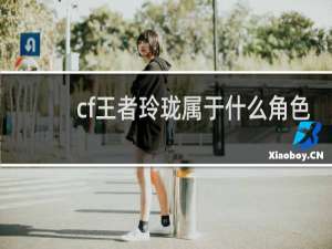 cf王者玲珑属于什么角色