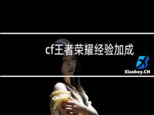 cf王者荣耀经验加成