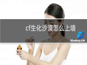 cf生化沙漠怎么上墙