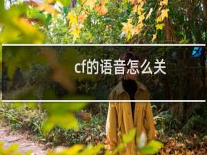 cf的语音怎么关