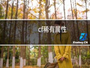 cf稀有属性