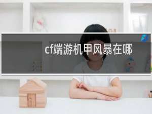 cf端游机甲风暴在哪