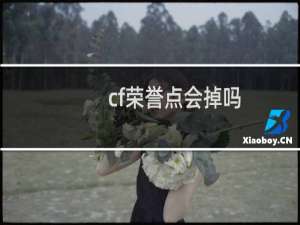 cf荣誉点会掉吗