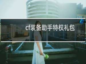 cf装备助手特权礼包