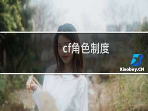 cf角色制度