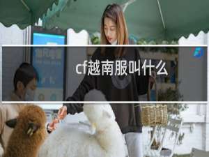 cf越南服叫什么