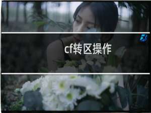 cf转区操作
