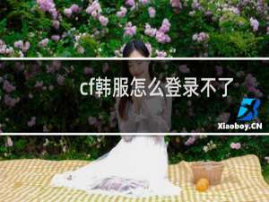 cf韩服怎么登录不了