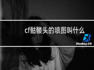 cf骷髅头的喷图叫什么