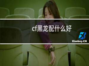 cf黑龙配什么好
