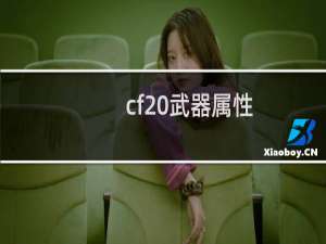 cf 武器属性
