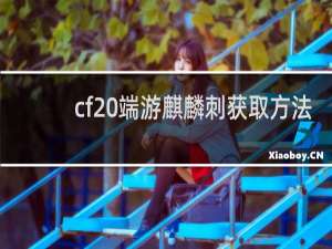 cf 端游麒麟刺获取方法