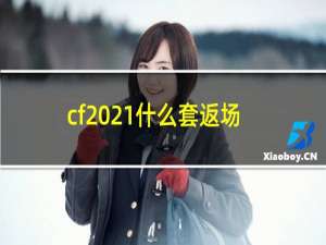 cf2021什么套返场