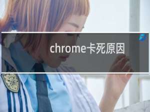 chrome卡死原因
