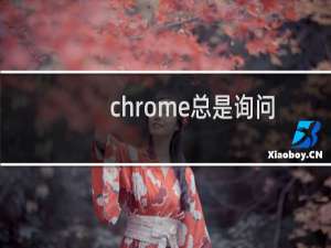 chrome总是询问