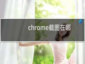chrome截图在哪