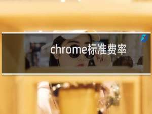 chrome标准费率