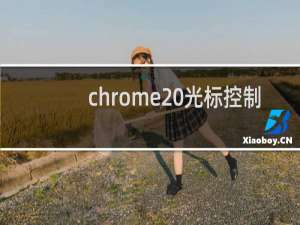 chrome 光标控制