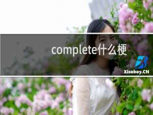 complete什么梗