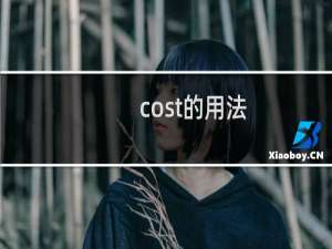 cost的用法（cost是什么意思）