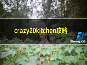 crazy kitchen攻略