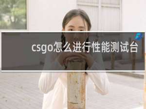 csgo怎么进行性能测试台