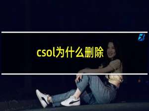 csol为什么删除