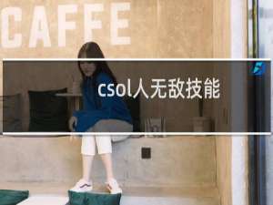 csol人无敌技能