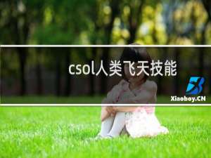 csol人类飞天技能