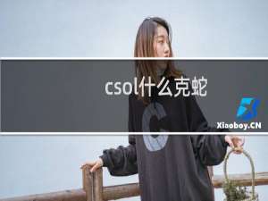 csol什么克蛇