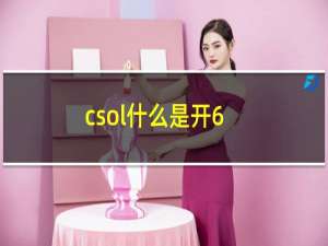 csol什么是开6