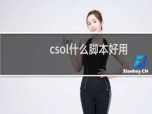 csol什么脚本好用