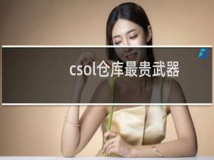 csol仓库最贵武器